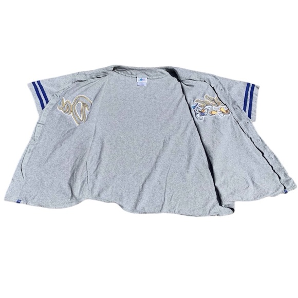 Vtg Disneyland Resort Donald Duck Baseball Jersey M Oversized Blokecore Disney - Picture 6 of 7